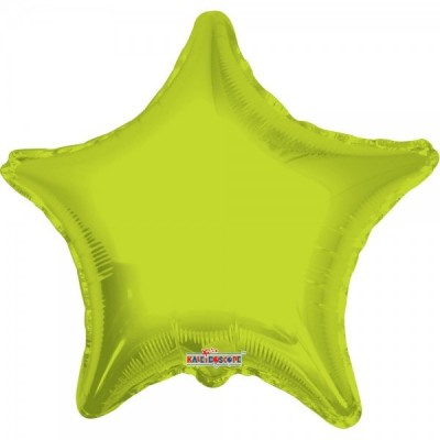 GLOBO CONVER #4S ESTRELLA SOLIDO VERDE KIWI