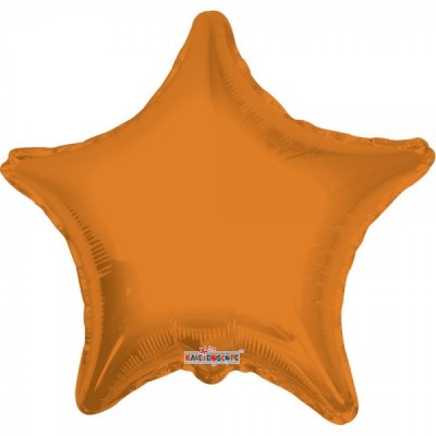GLOBO CONVER #9S ESTRELLA SOLIDO NARANJA