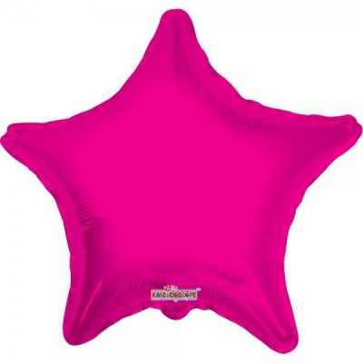 GLOBO CONVER #22S ESTRELLA SOLIDO MAGENTA
