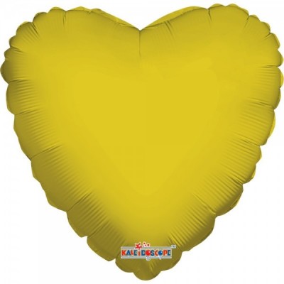 GLOBO CONVER #18H CORAZON SOLIDO DORADO
