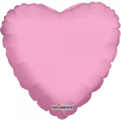 GLOBO CONVER #18H CORAZON SOLIDO ROSA