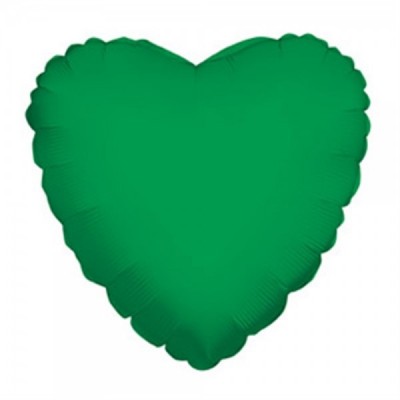 GLOBO CONVER #9H CORAZON SOLIDO VERDE BANDERA