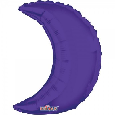 GLOBO CONVER #24L LUNA SOLIDO MORADA