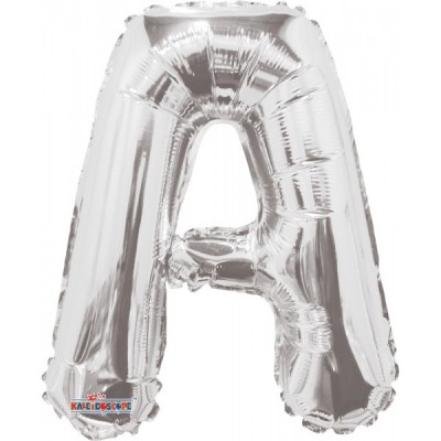 GLOBO CONVER LETRA MINI A PLATA