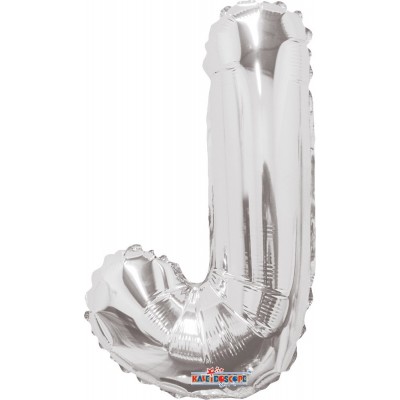 GLOBO CONVER LETRA MINI J PLATA