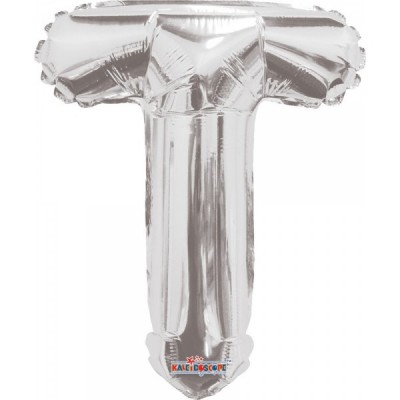 GLOBO CONVER LETRA MINI T PLATA