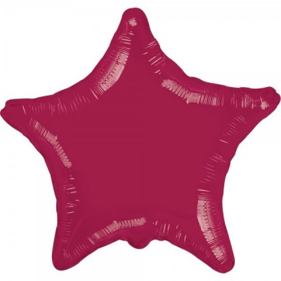GLOBO CONVER #22S ESTRELLA SOLIDO ROJA TINTO