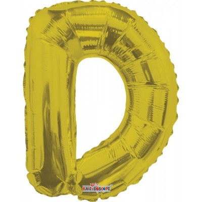 GLOBO CONVER LETRA MINI D ORO