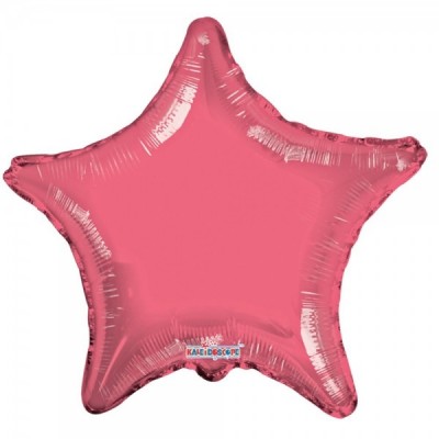 GLOBO CONVER #9S ESTRELLA SOLIDO ROSA CORAL