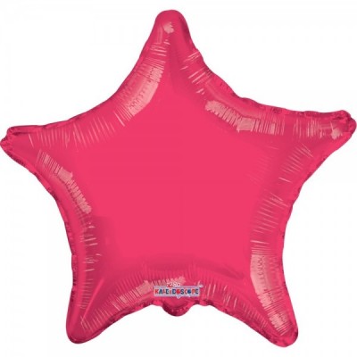 GLOBO CONVER #22S ESTRELLA SOLIDO ROSA FLAMINGO