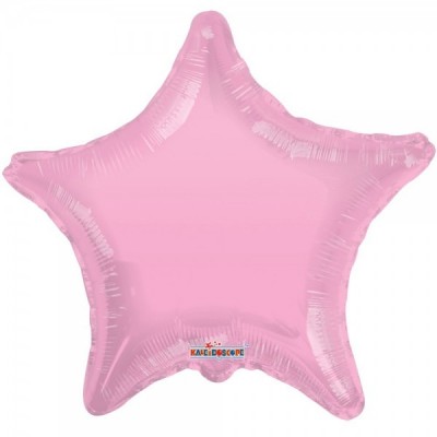 GLOBO CONVER #22S ESTRELLA SOLIDO ROSA PASTEL GB