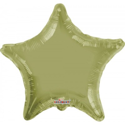 GLOBO CONVER #22S ESTRELLA VINTAGE VERDE OLIVE SOLIDO