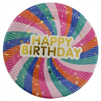 PLATO GIFTPOP #7 HAPPY BIRTHDAY ESPIRAL ARCOIRIS C/10