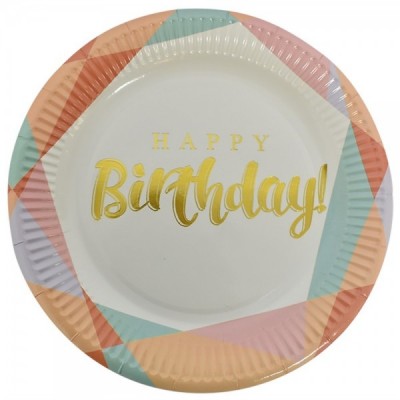 PLATO GIFTPOP #7 HAPPY BIRTHDAY COLORS ROSA/MELON C/10