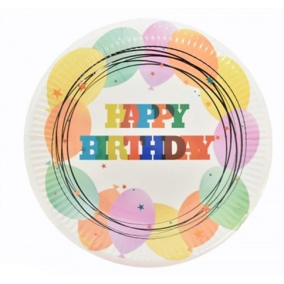 PLATO GIFTPOP #7 HAPPY BIRTHDAY BALLOONS C/10