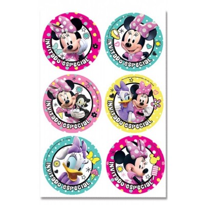 DISTINTIVO GMK-P MINNIE MOUSE ROSA #691 C/24 --