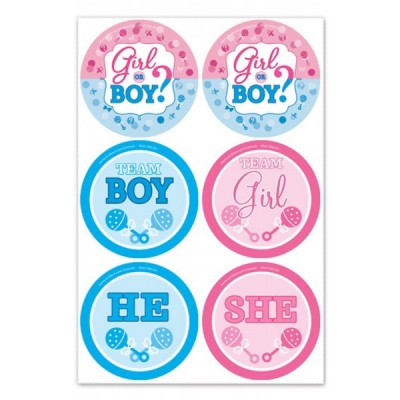 DISTINTIVO GMK-G REVELACION DE SEXO GIRL OR BOY #821 C/1 --