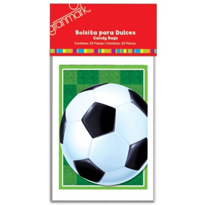BOLSA P/DULCES GMK-G SOCCER #554 C/25 --