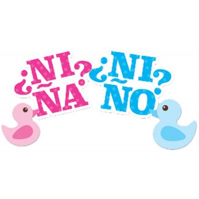 ADORNO MOVIL GMK-G BABY ES NIÑA O ES NIÑO #493 --