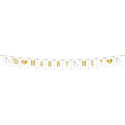 LETRERO BANDERIN GMK-G MARRY ME #12 C/1 --