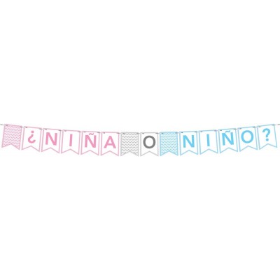 LETRERO BANDERIN GMK-G NIÑA O NIÑO #18 C/1 --