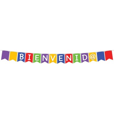 LETRERO BANDERIN GMK-G BIENVENIDO-A #27 C/1 --