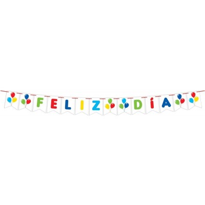 LETRERO BANDERIN GMK-G FELIZ DIA #5 C/1 --