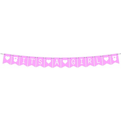 LETRERO BANDERIN GMK-G ITS A GIRL #6 C/1 --
