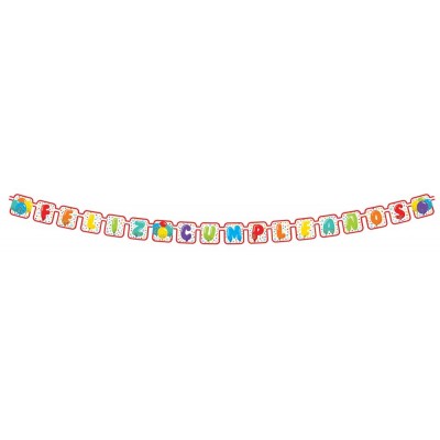 LETRERO MOVIL GMK-G FELIZ CUMPLE GLOBOS #814 C/1 --