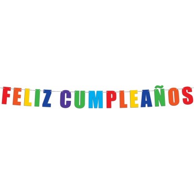 LETRERO GUIRNALDA GMK-G FELIZ CUMPLEAÑOS #15 C/1 --
