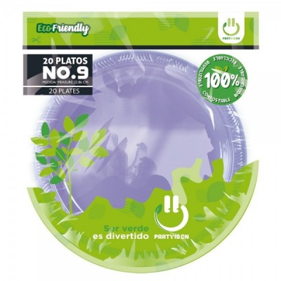 PLATO PARTY IS ON #9 COLOR LAVANDA C/20 --