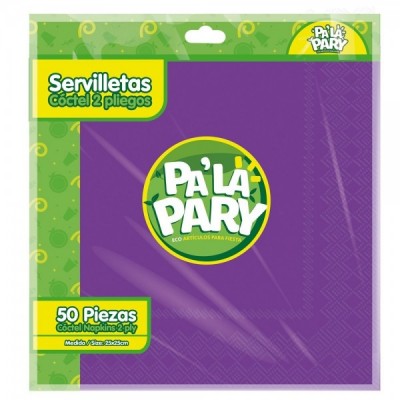 SERVILLETA COCTEL PARTY IS ON MORADO C/50 --