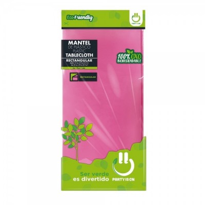 MANTEL TABLON PARTY IS ON COLOR MAGENTA 1PZA --