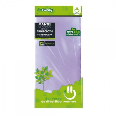 MANTEL TABLON PARTY IS ON COLOR LAVANDA 1PZA --