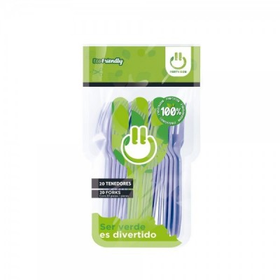 TENEDOR PARTY IS ON COLOR LAVANDA C/20 --