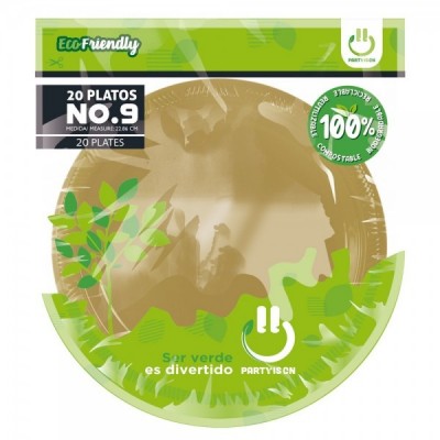 PLATO PARTY IS ON #9 COLOR ORO C/20 --