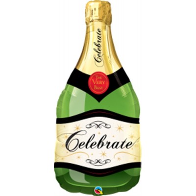 GLOBO QUALATEX #39SHP BOTELLA DE CHAMPAGNE (26376)
