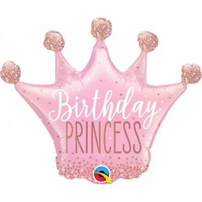 GLOBO QUALATEX #14SHP BIRTHDAY PRINCESS CROWN