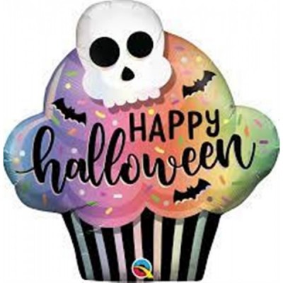 GLOBO QUALATEX #32SHP HALLOWEEN CUPCAKE (89899)