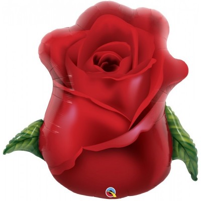 GLOBO QUALATEX #33SHP RED ROSE BUD (57699)
