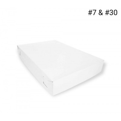 CAJA BLANCA P/REGALO #30 C/25 (29.5X43X6.5CM) LUVENORO