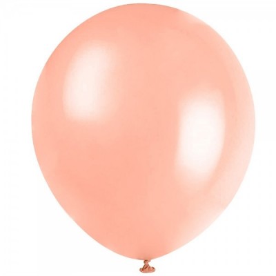 GLOBO DON CONFETI #9 ESTANDAR BABY PINK C/100 --