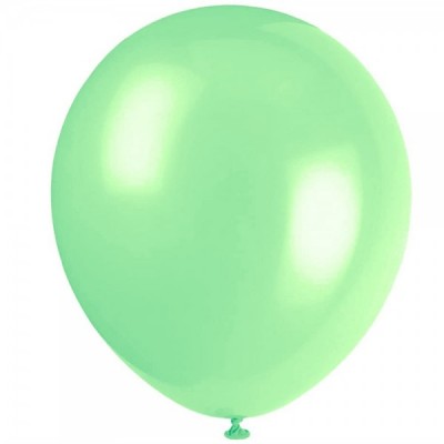 GLOBO DON CONFETI #9 MACARRON GREEN C/100 --