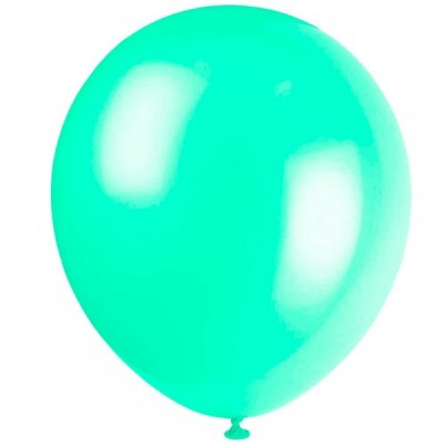 GLOBO DON CONFETI #12 MACARRON TIFFANY BLUE C/50 --