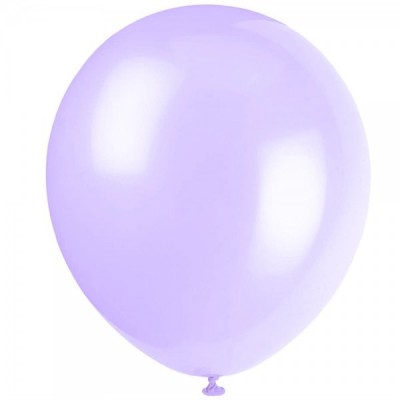 GLOBO DON CONFETI #12 MACARRON PURPLE C/100 --