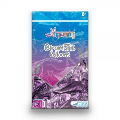 GLOBO WEPARTY CHROMATIC #11 MORADO C/50 --