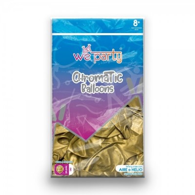 GLOBO WEPARTY CHROMATIC #11 ORO C/50 --