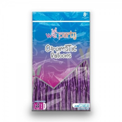 GLOBO WEPARTY CHROMATIC #260 MORADO C/50 --