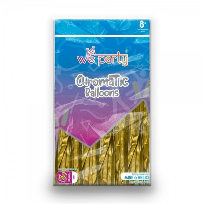GLOBO WEPARTY CHROMATIC #260 ORO C/50 --
