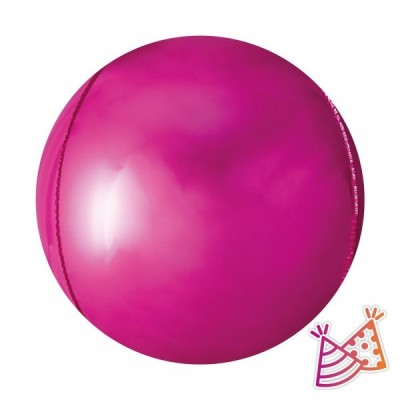 GLOBO WEPARTY ESFERA SOLIDO #24 ROSA FUCSIA